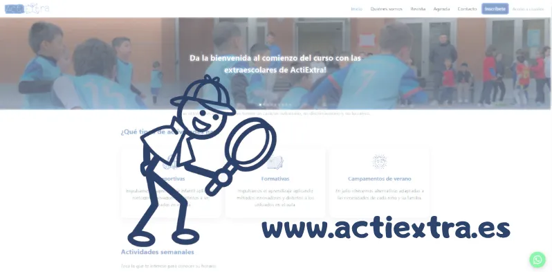 Descubre la nueva web de ActiExtra: qué encontrarás en cada página